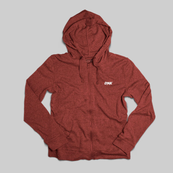 Men's red hoodie